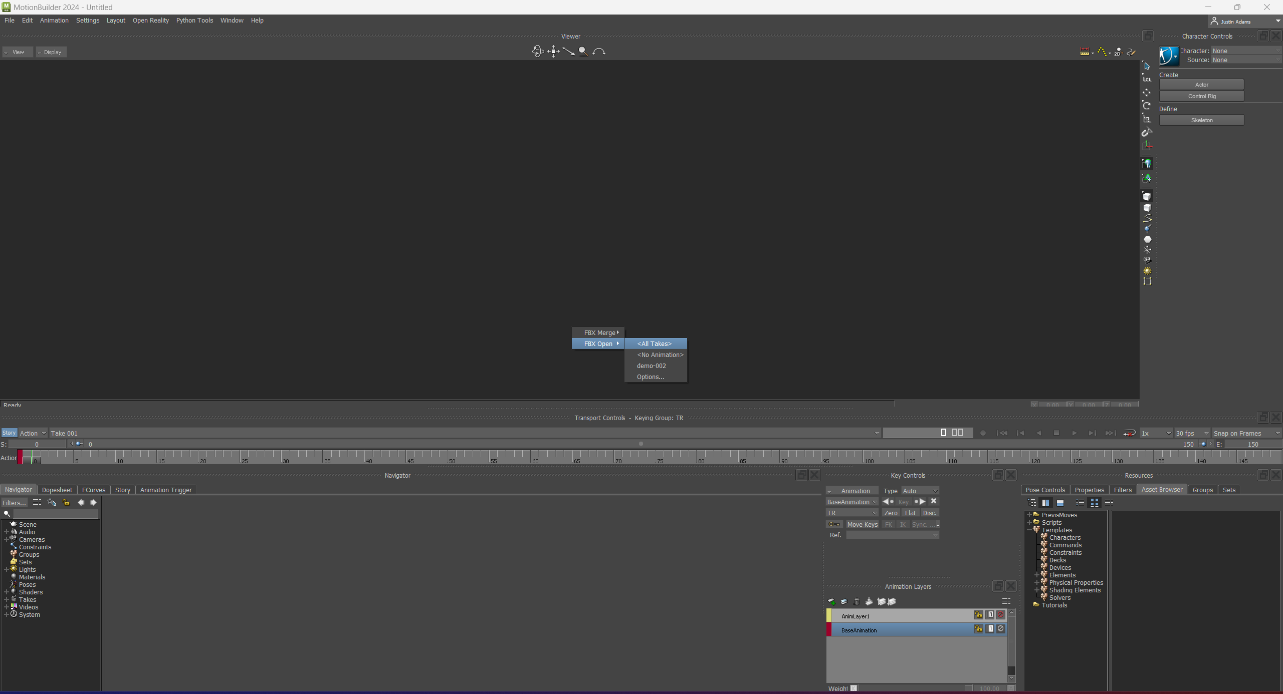 MVN MotionBuilder Live Plugin