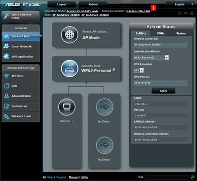 Update Access Point firmware